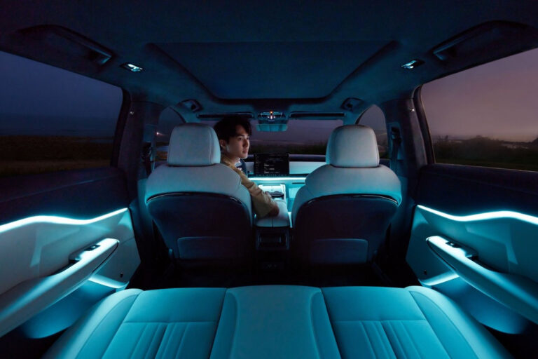 Voyah Courage vidaus salonas