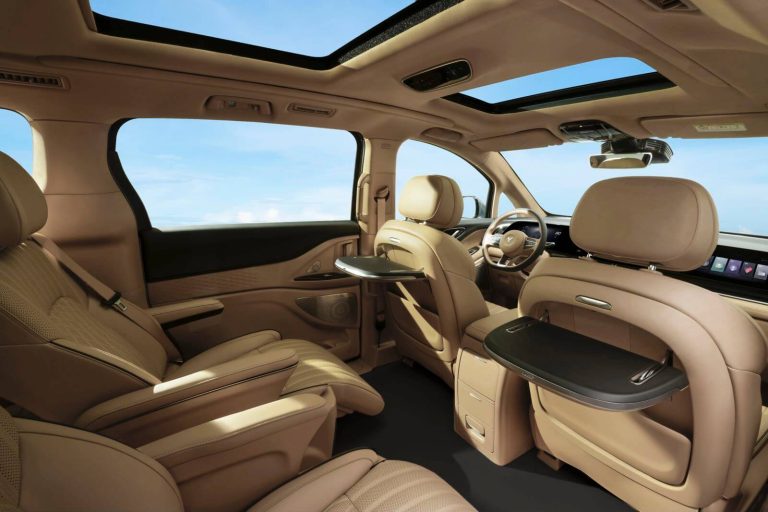 Voyah Dream vidaus interjeras